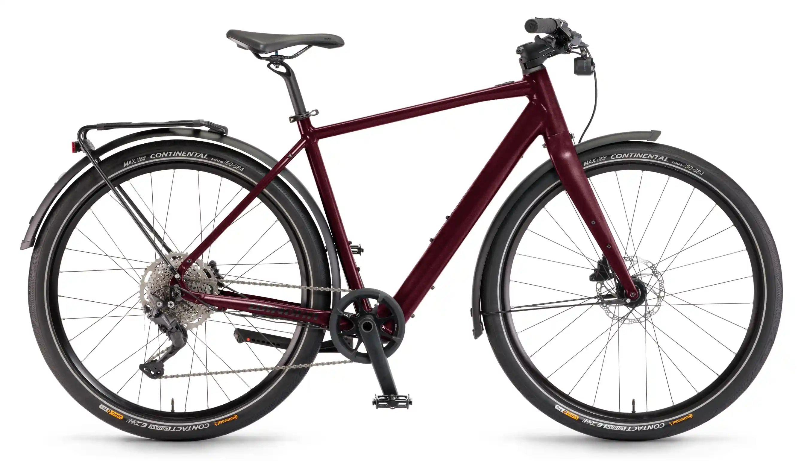 Winora E-Flitzer Leichtes Urban E Bike 16.5kg Rot 46cm