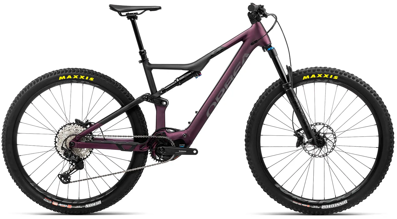 Orbea Rise H20 2023 E Bike Fully MTB Violett L