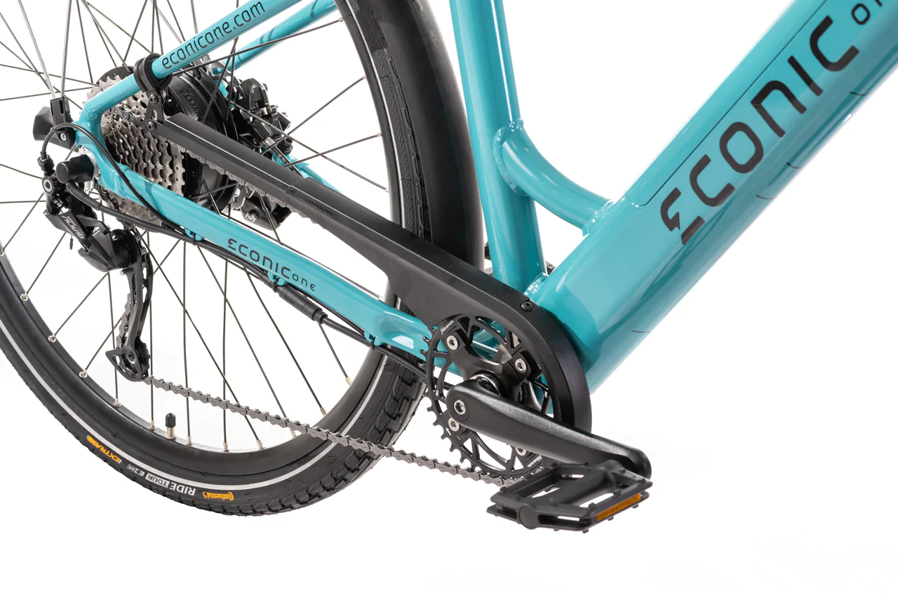 E Bike Trekking Damen Econic One Comfort L 48cm Turquoise