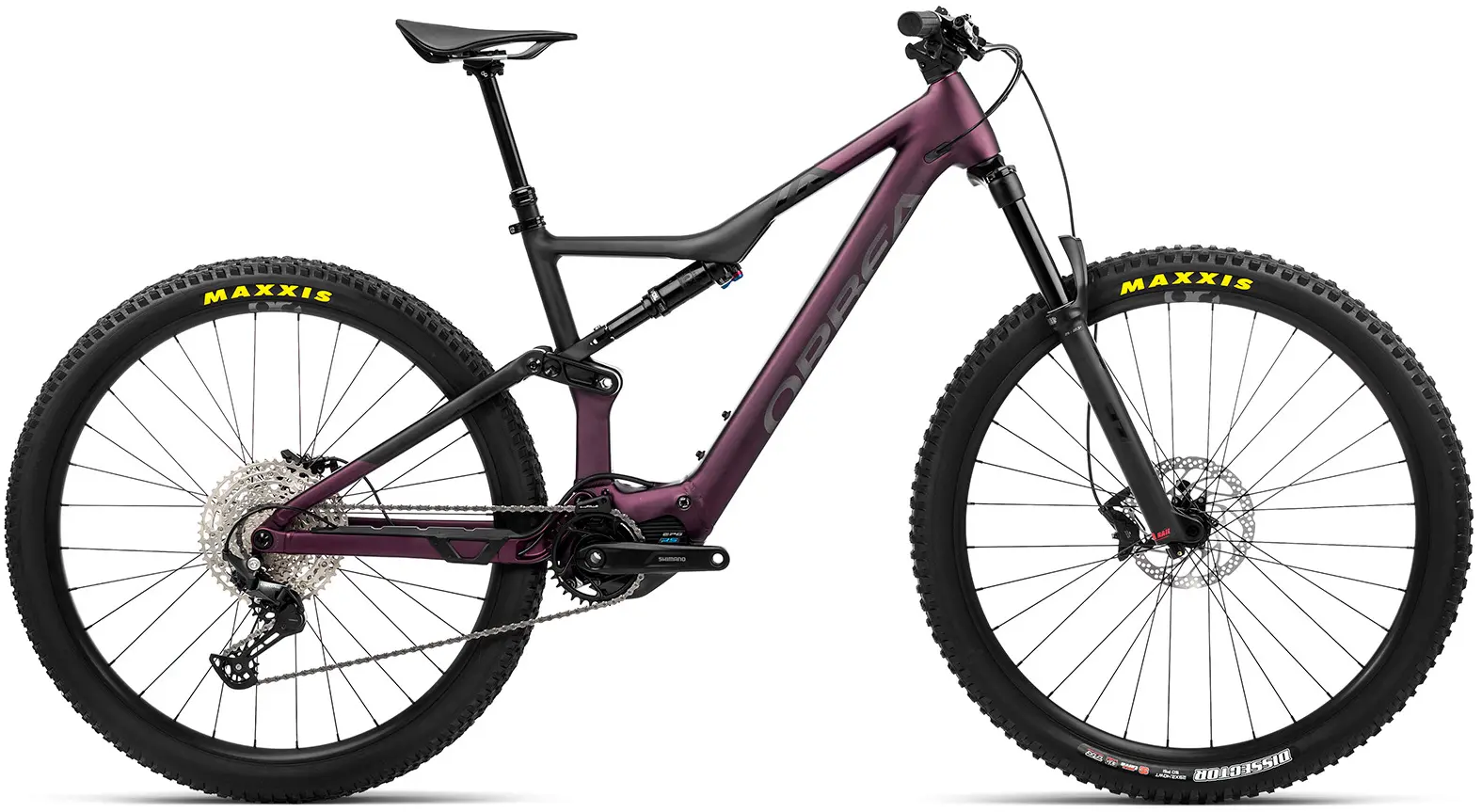 Orbea Rise H30 2023 E Bike Fully MTB Violett L