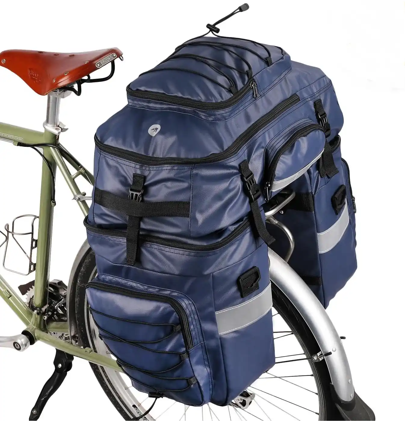 3 in 1 Multifunktions-Fahrradtasche Fahrradtasche Fahrradtransporttasche Blau
