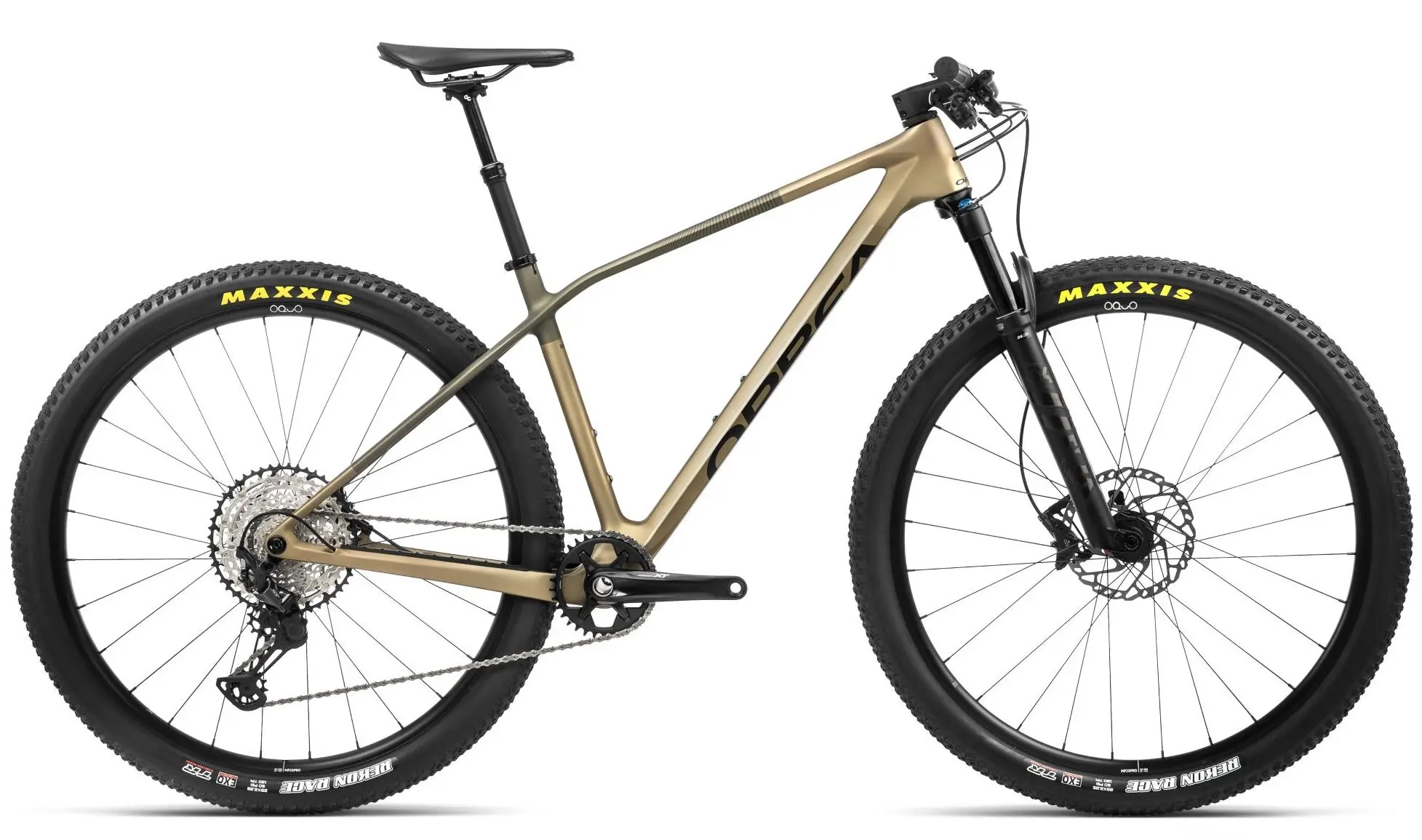 Orbea Alma M20 2024 Mountainbike Carbon Gold L