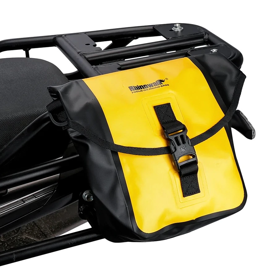 Mach Wasserdichte Tasche HinterradGepäckträger-Sitztasche Gelb