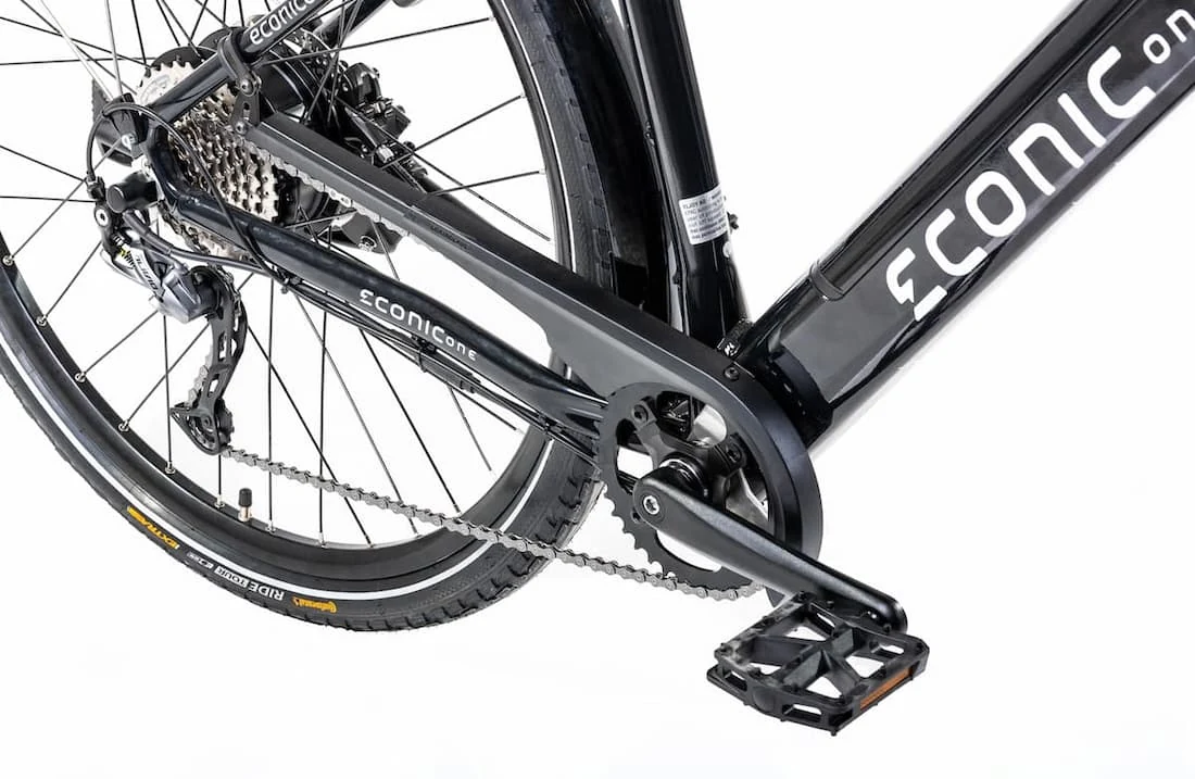Econic One E Bike Trekking Herren Urban Smart L 48cm Schwarz