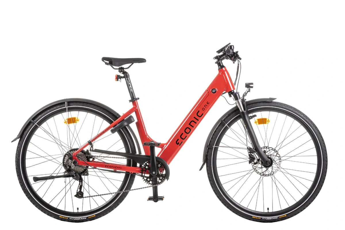 E Bike Trekking Damen Econic One Smart Comfort L 48cm Rot
