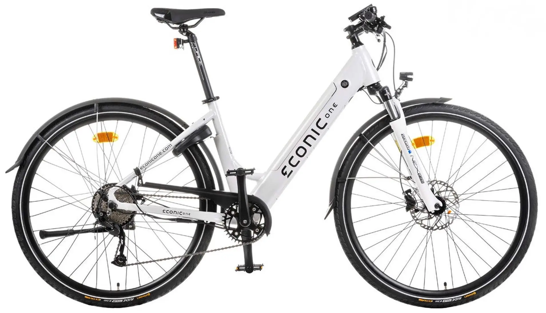 E Bike Trekking Damen Econic One Smart Comfort L 48cm Weiss