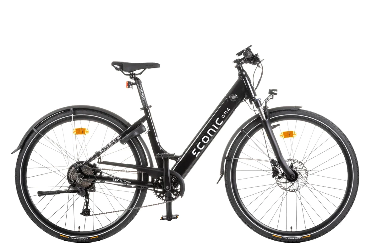 E Bike Trekking Damen Econic One Smart Comfort M 44cm Schwarz