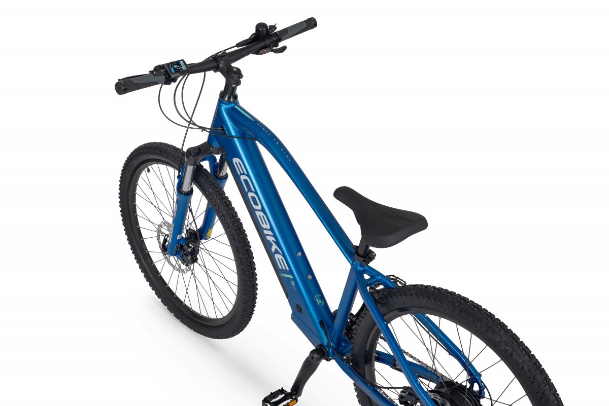 Kinder E Bike 26 Zoll 36cm Rahmen SX Blau